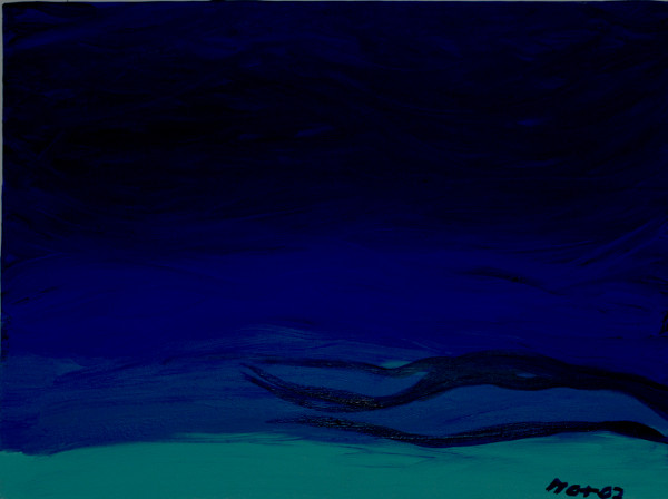 Meer - Acryl auf Leinwwand - 60x90 cm
